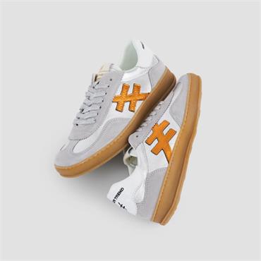 Another Trend Iconic II Gumsole Trainer - Silver Orange